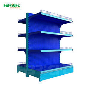 Estanterías de Acero para Supermercados con Diseño Atractivo, Respuesta Rápida en <span class=keywords><strong>24h</strong></span> para Supermercados a Gran Escala - Product Image 1