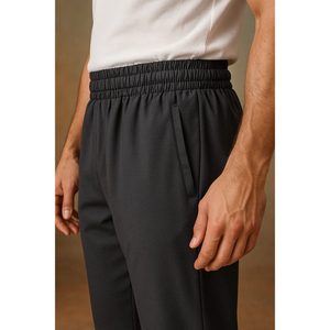 Pantalons de survêtement pour hommes Coupe ajustée Tissu extensible doux Port quotidien confortable Jogging de sport Poches latérales Décontracté Placage écologique S - Product Image 5