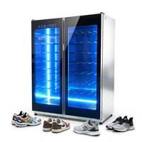 High-quality Electric Industrial Shoe Cleaning Machine Washer Dryer All-in-One Stainless Steel Steam Heat High Capacity