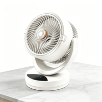 Ventilateur Rafraîchissant Glacial Breeze avec 6 Niveaux de Réglage, Télécommande Multifonctionnelle et Lumière Douce pour le Yoga