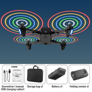 2021 Новый Wi-Fi FPV Летающий Дрон световое шоу <span class=keywords><strong>4</strong></span> оси Профессиональный Красочный Светодиодный дисплей реквизит Дроны с двойной HD-камерой для продажи - Product Image 6