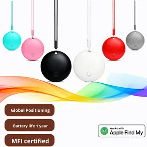 Traceur GPS intelligent certifié MFi anti-perte, similaire aux AirTags, localisateur de dispositifs pour portefeuilles, clés, sacs, animaux de compagnie, en plastique - Product Image 2