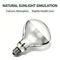 Lampe UV au mercure R115 E26 E27 pour reptiles, pour l'élevage en habitat de tortues et lézards, ampoule de basking solaire pour reptiles