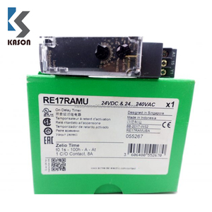 S-chneider, модульные тонкие реле таймера 8A , 24VDC и 24-240VAC RE17RAMU - Product Image 1