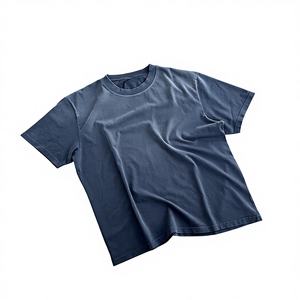 Custom Digital Print Cotton <b>Canvas</b> <b>Blank</b> Plus Size Oversized Hip Hop Style Anti-Wrinkle Breathable T Shirts for Men High Quality - Product Image 1