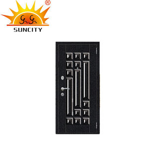 Portes en bois Design Portes de sécurité battantes Fantaisie Turquie <span class=keywords><strong>Porte</strong></span> <span class=keywords><strong>blindée</strong></span> Prix Sécurité Acier Moderne Imperméable Conception Graphique Polymère - Product Image 6