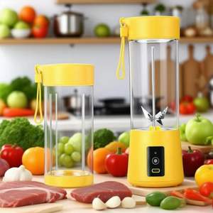 Mixeur portable USB pour voiture 400 ml, électrique, sans BPA, 6 lames, pour smoothies et jus, idéal pour l'extérieur - Product Image 6