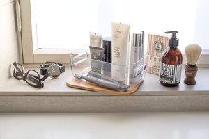 Tre Bìa tủ lạnh lưu trữ hộp hộ gia đình nhà bếp phòng khách trong suốt hình ảnh lưu trữ hộp có thể được xếp chồng lên nhau kéo ra hộp - Product Image 4