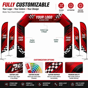 Arco Inflable Personalizado CATC y Juego de Banderas de Plumas para Carreras |   Puerta del Festival de Deportes de Motor |   Línea de Meta de Marca Speed <span class=keywords><strong>Line</strong></span> para Eventos |   MOQ-<span class=keywords><strong>1</strong></span> - Product Image 3