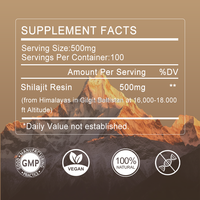 Shilajit de l'Himalaya Pur Sous Marque Blanche Pâte Crème Complément Riche en Minéraux Acide Fulvique Résine de Shilajit pour Énergie et Immunité