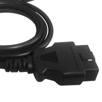 Câble d'extension automobile 1,5 m OBD2 mâle vers DB15 mâle OBDII