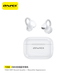 <span class=keywords><strong>AWEI</strong></span> TZ60 หูฟังไร้สายแบบหนีบหู คุณภาพเสียงระดับ HiFi พร้อมไฟ LED แสดงสถานะแบตเตอรี่ ดีไซน์สวยงาม มาพร้อมพาว<span class=keywords><strong>เวอร์</strong></span><span class=keywords><strong>แบงค์</strong></span> - Product Image 2