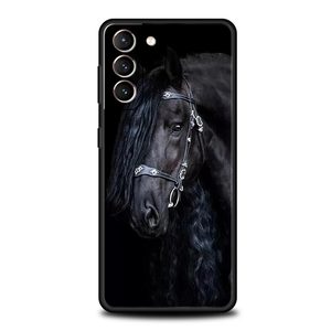 Cheval en cours d'exécution animaux sauvages coque de téléphone pour Samsung Galaxy S24 S23 S22 <span class=keywords><strong>S20</strong></span> Ultra S21 <span class=keywords><strong>FE</strong></span> 5G S10 S9 Plus S10E housse en Silicone souple - Product Image 5