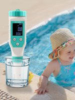 Testeur de qualité de l'eau 7 en 1 PH/Salinité/ORP/TDS/EC/CL/TEMP, surveillance de la qualité de l'eau de piscine, aquaculture en eau de mer