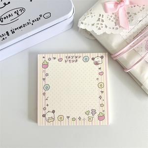 MINKYS 50 feuilles de blocs-notes autocollants Kawaii en forme de chiot, papier pour liste de choses à faire, journal, papier à lettres, matériel de bricolage, papeterie - Product Image 5