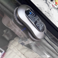 Robot limpiador de ventanas inteligente X11pro al por mayor con doble pulverización ultrasónica, robot limpiador automático de c