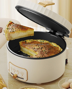 Poêle <span class=keywords><strong>électrique</strong></span> double face 2-en-1 pour <span class=keywords><strong>fondue</strong></span> et crêpes, idéale pour la maison - Product Image 6