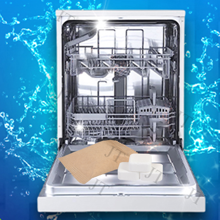 Household Dishwasher Cleaner, Dishwasher Cleaner Tablet Solid Detergent Cleaner for Dishwashing Machines