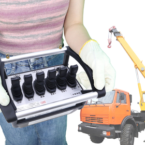 Bán hot 6 đòn bẩy thủy lực <span class=keywords><strong>Joystick</strong></span> tỷ lệ thuận hướng điều khiển van xe tải cẩu công nghiệp đài phát thanh điều khiển từ xa - Product Image 3