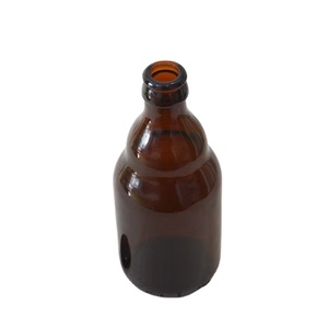 Botella de Vidrio Ámbar Vacía de 250ml, 330ml, 16oz para Cerveza, Vino Espumoso y Bebidas Alcohólicas con Tapa Metálica de Corona - ¡Venta Caliente! - Product Image 3
