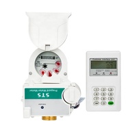 Compteur d'eau intelligent prépayé en laiton IP68 de 15 mm avec système de coupure pour application en appartement OEM