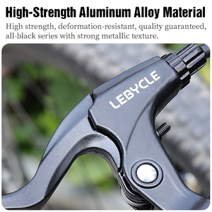 Alavanca de Freio de Disco em Liga de Alumínio LEBYCLE, Alavancas de Freio de Mão Universais para Bicicleta, Peças de Freio para Bicicleta - Product Image 6