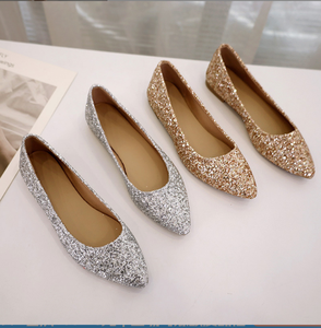 MSGO-Zapatos de Punta Ligera para Mujer, Color Puro con Suela Blanda, Primavera y Verano, Novedad de 2023 - Product Image 2