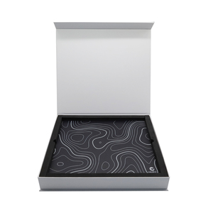 Factory Customizable Special Glass Surface Hard Gaming Mousepad Glass <b>Mouse</b> <b>Mat</b> Black Topographic Glass <b>Mouse</b> Pad for Gaming - Product Image 1
