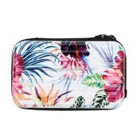 Valise de voyage réglable imprimée sur mesure valise coque dure colorée imprimée papillon valise à motifs mignons