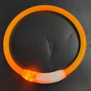 مصباح ليد بوحدة USB قابل لإعادة الشحن طوق بكلاب Cuttable تضيء قلادة طوق - Product Image 4