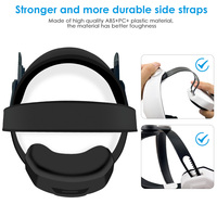 Kacamata Headset VR 4K dapat diatur dengan tali untuk 2 Aksesori Game realitas Virtual