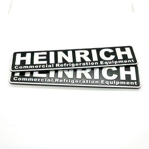 Personnalisé métal aluminium moulin diamant marque de coupe <span class=keywords><strong>plaque</strong></span> de Logo <span class=keywords><strong>brossé</strong></span> brillant fort auto-adhésif ou trous de vis - Product Image 5