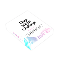 Jeu de cartes à gratter avec grattoir Impression personnalisée Idées de jeu de nuit de date