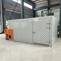 Chambre de déshydratation alimentaire sur mesure OEM à pompe à chaleur, à circulation d'air chaud, de type plateau, pour fruits, légumes et noix, pour la transformation alimentaire