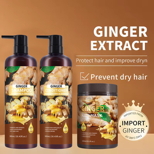 Tùy Chỉnh Nhãn Khỏe Mạnh Chăm Sóc Tóc Đặt Gừng Dầu Kiểm Soát Dầu Gội & Điều Dưỡng Ẩm Kem Cho Sự Tăng Trưởng Tóc - Product Image 1