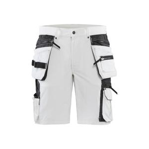BLAKLADER - 108816451098C58 4-way-stretch painter's <b>shorts</b> White/Dark grey - EAN 7330509750179 WORK <b>TROUSERS</b> WORK <b>SHORTS</b> - Product Image 1
