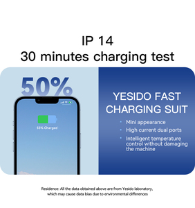 <span class=keywords><strong>Chargeur</strong></span> de voiture Yesido Y54&Y55 de haute qualité <span class=keywords><strong>60W</strong></span> PD3.0 TPYE-<span class=keywords><strong>C</strong></span> <span class=keywords><strong>USB</strong></span> double port multi-protocoles à charge rapide - Product Image 5