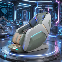 Neuer Ganzkörper 3D Zero Gravity Luxus-Relaxsessel Tragbarer Klappbarer Elektrischer Ganzkörper-Massagestuhl
