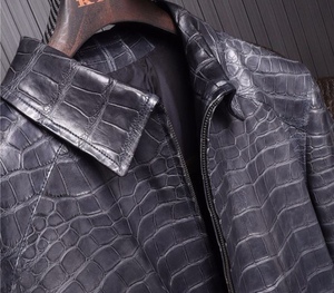 Wholesale Crocodile <b>Leather</b> <b>Blazers</b> | Custom Men's Suit <b>Jackets</b> & Sport Coats OEM Luxury - Product Image 5