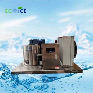 Machine à glace en flocons de 8 tonnes pour abattoir, machine à glace en flocons personnalisée pour la viande de volaille - Product Image 1