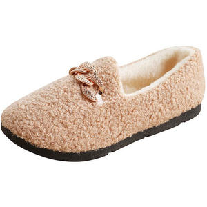 Calde <span class=keywords><strong>scarpe</strong></span> da donna nuove in <span class=keywords><strong>pelliccia</strong></span> <span class=keywords><strong>scarpe</strong></span> basse peluche all'interno di velluto mamma sherpa <span class=keywords><strong>scarpe</strong></span> - Product Image 1