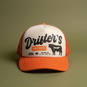Vintage Trucker Hat Custom Logo Puff Print Mesh Cap Adjustable Snapback Breathable Casual Outdoor Fashion Cap Unisex - Product Image 5