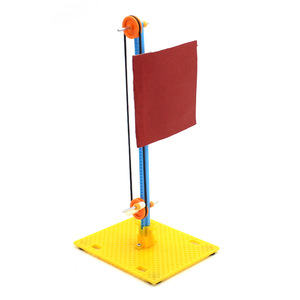 Kit de modèle d'expérimentation scientifique pour levantier de drapeau, jouet éducatif manuel en plastique pour enfants de 7 à 9 ans, outil d'apprentissage STEM - Product Image 4