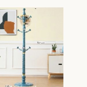 Porte-manteau en bois moderne 36903-M11-A/B/G/H/W - Product Image 3
