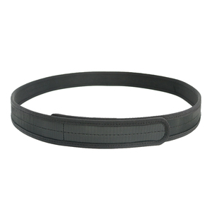 Ceinture intérieure tactique <span class=keywords><strong>3</strong></span> tailles avec crochet et boucle Ceinture de service EDC Doublure en nylon sans boucle pour pantalon - Product Image 1