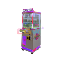 Lecteur de carte de crédit sans argent liquide prix Arcade cadeau Clip roue chanceuse boîte à prix Machine de jeu opération de carte Machines de jeu d'arcade