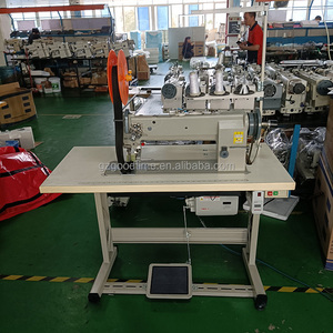 Industrial Lockstitch <b>Sewing</b> <b>Machine</b> with Walking Foot 750W Motor for High-Volume Leather Goods Production - Product Image 4