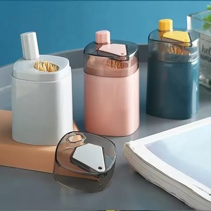 Living Room Bedroom Toothpick Box Hotel Office <b>Tooth</b> <b>Pick</b> Large Capacity Dispenser Tabletop Dustproof Organizer Container - Product Image 1