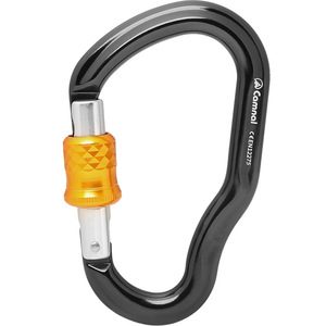 Mosquetón en Forma de Calabaza con Capacidad de Carga de 2500 kg y Hebilla de Seguridad para Montañismo y Vía Ferrata - Product Image 1