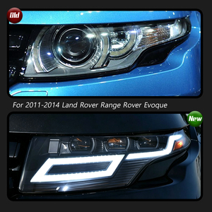 Faros delanteros TYPY para Land Rover Range Rover Evoque 2012-2018 para la instalación de nuevas luces diurnas LED e intermitentes secuenciales - Product Image 2